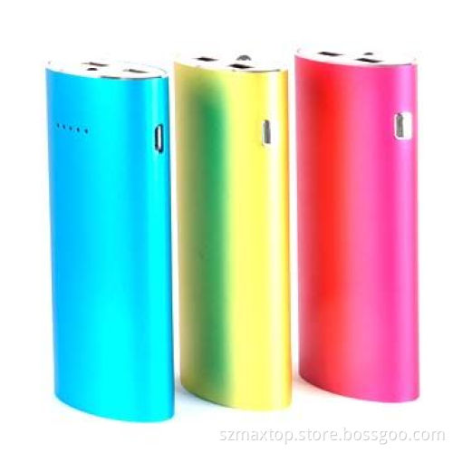 Mobile Phone Power Bank, 5200mAh Aluminum, with LED Light Function